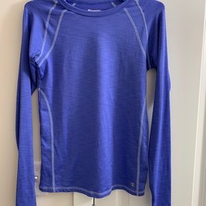 Champion long sleeve workout shirt